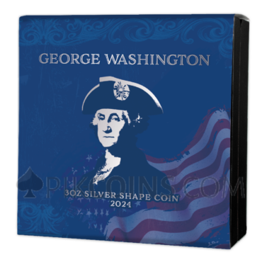 George Washington 5$ 3oz Samoa 2024