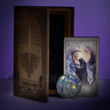 The One Who Waits - Figures of Death 2000 Francs CFA 2oz Cameroon 2024