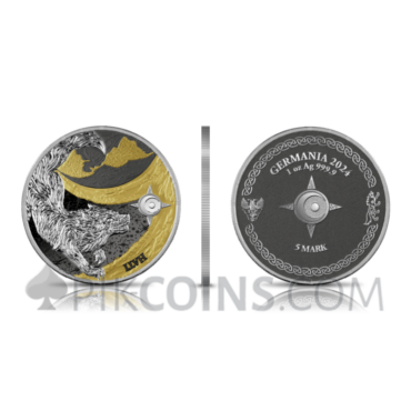 Sköll and Hati Geminus- Ragnarök 2 x 1oz Germania 2024