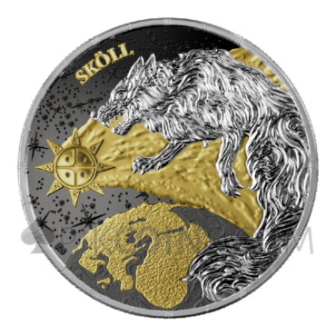 Sköll and Hati Geminus- Ragnarök 2 x 1oz Germania 2024