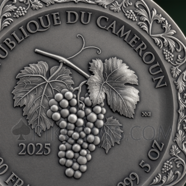 The Bacchanalia - Celestial Beauty 5oz 5000 Francs CFA Cameroon 2025