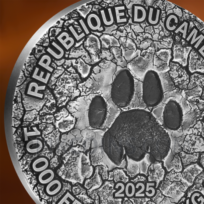 The Grand Hunting - Circle Of Life 1kg 10 000 Francs CFA Cameroon 2025 - Image 7