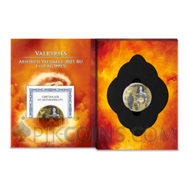 Arnhild Valhalla - Valkyries 1oz 5 Mark Germania 2025