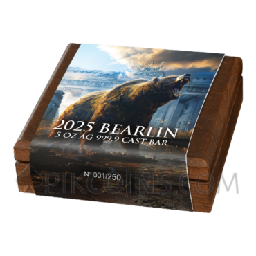 2025 Bearlin Cast Bar 5oz - Germania Mint