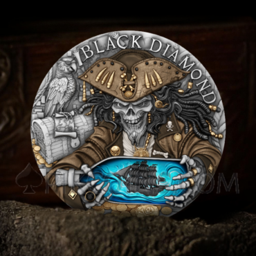 Black Diamond - The Pirates 2oz 5$ Niue 2025