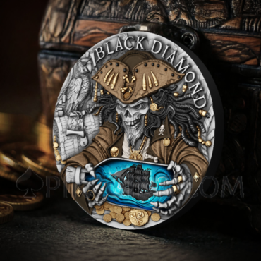Black Diamond - The Pirates 2oz 5$ Niue 2025
