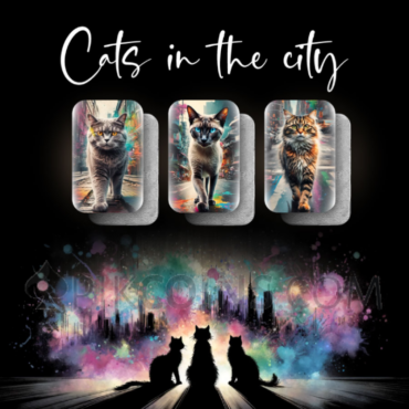 Cats In The City - 3 Cast Bar Set 3x100g