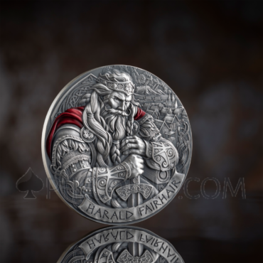 Harald Fairhair - The Way To Valhalla 2oz 2000 Francs CFA Cameroon 2025