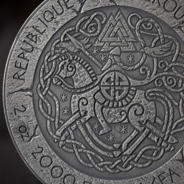 Harald Fairhair - The Way To Valhalla 2oz 2000 Francs CFA Cameroon 2025