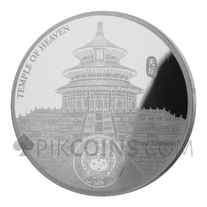 Panda Fan Coin Hua Hua 1oz 2$ Samoa 2025 - Image 2