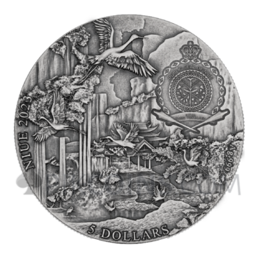 Lü Dongbin - The Immortal Eight 2oz 5$ Niue 2023