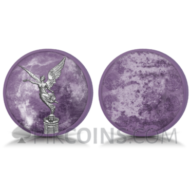 Libertad – Purple Marble 1 Onza 1oz Mexico 2024