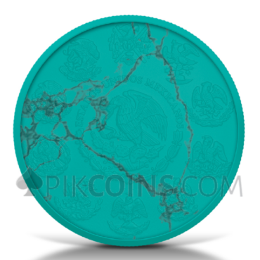 Libertad – Turquoise Marble 1 Onza 1oz Mexico 2024