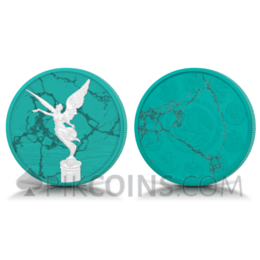 Libertad – Turquoise Marble 1 Onza 1oz Mexico 2024