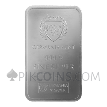 Silver MultiBar 100 x 1g - Germania Mint
