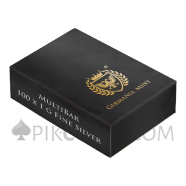 Silver MultiBar 100 x 1g - Germania Mint