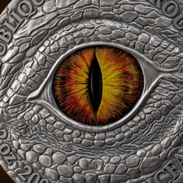 Mythical Hydra - The Dragonology 2oz 2000 Francs CFA Cameroon 2025