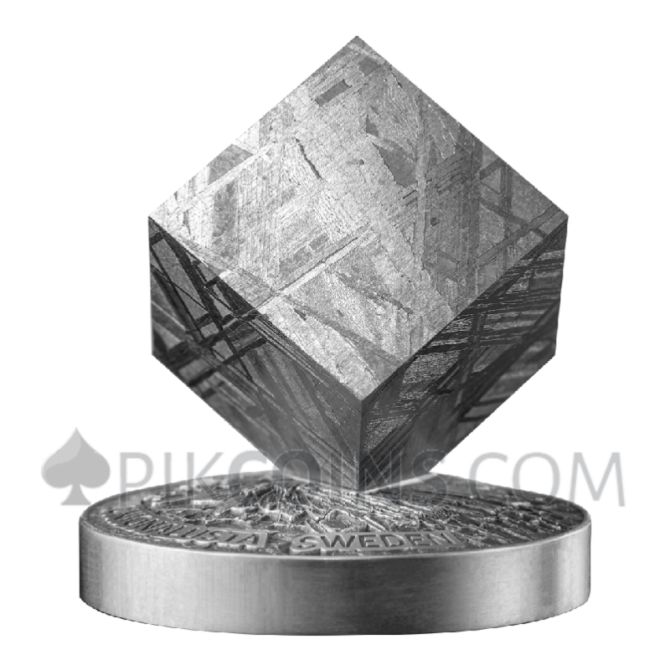 Space Cube | Muonionalusta - Cube Coin 2oz 5 cedis Ghana 2025