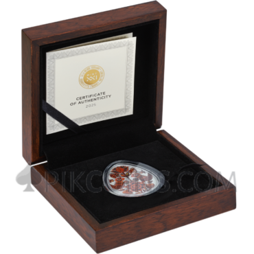 Svitanok - Ukrainian Pysanka 1oz 5 cedis Ghana 2024
