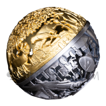 Filigree Nature & Technology 2oz 5$ Samoa 2025