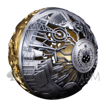 Filigree Nature & Technology 2oz 5$ Samoa 2025