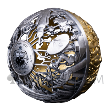 Filigree Nature & Technology 2oz 5$ Samoa 2025