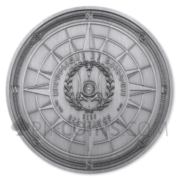 Marco Polo - Puzzle Coin 5oz 250 Francs CFA Djibouti 2025