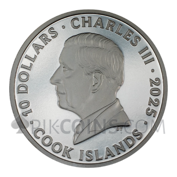 Anchor Rough Storms - The Journey 2oz 10$ Cook Islands 2025 - Image 3