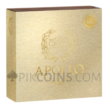 Apollo - Great Greek Mythology 2oz 2000 Francs CFA Cameroon 2025