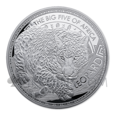 The Big Five Africa - 5 Coin Set 5 x 1oz 5 x 25 Francs CFA Burundi 2025
