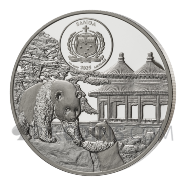 Temple Of Heaven - Exclusive Sculpture 3oz 5$ Samoa 2025