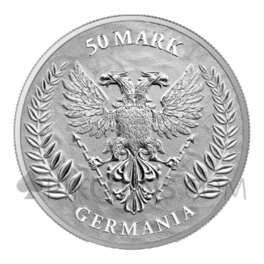 Germania 10oz 50 Mark Silver BU 2025