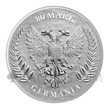 Germania 1kg 80 Mark Silver BU 2025
