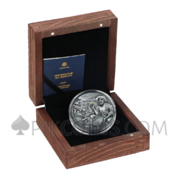 California Gold Rush 2oz 5$ Liberia 2025