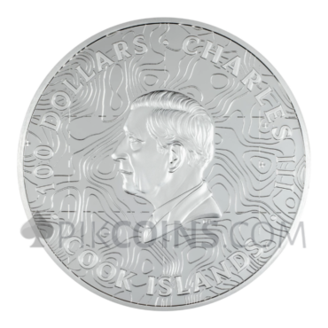 Hawaii Kilo Edition - Topography 1kg 100$ Cook Islands 2025