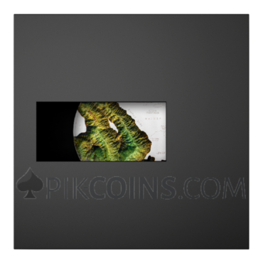 Hawaii Kilo Edition - Topography 1kg 100$ Cook Islands 2025