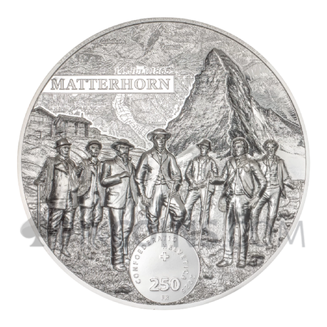 Matterhorn - Mountains 2kg 250 Swiss Francs Switzerland 2025 - Image 3