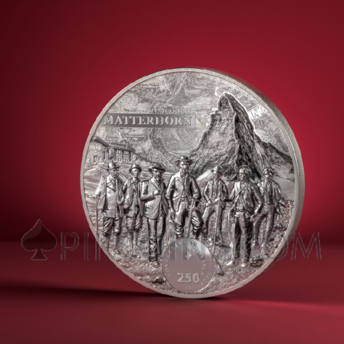 Matterhorn - Mountains 2kg 250 Swiss Francs Switzerland 2025