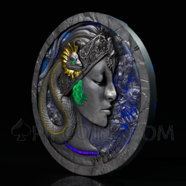 The Mother of Dragon: Tiamat - Legends of Babylon 2oz 2000 Francs CFA Cameroon 2025