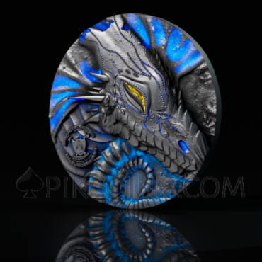 The Mother of Dragon: Tiamat - Legends of Babylon 2oz 2000 Francs CFA Cameroon 2025