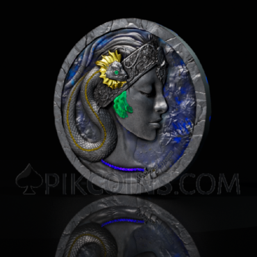 The Mother of Dragon: Tiamat - Legends of Babylon 2oz 2000 Francs CFA Cameroon 2025