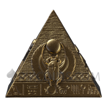 Pyramids Of Giza - 3 Coin Set 1 x 1oz 1 x 2oz 1 x 3oz 3x 200 Francs CFA Djibouti 2025