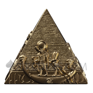 Pyramids Of Giza - 3 Coin Set 1 x 1oz 1 x 2oz 1 x 3oz 3x 200 Francs CFA Djibouti 2025