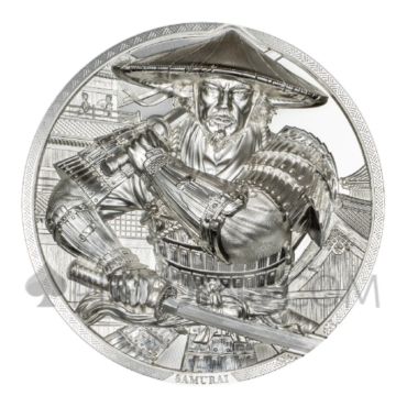 Samurai 5oz 25$ Cook Islands 2025