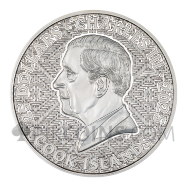 Samurai 5oz 25$ Cook Islands 2025