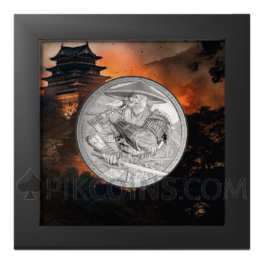 Samurai 5oz 25$ Cook Islands 2025