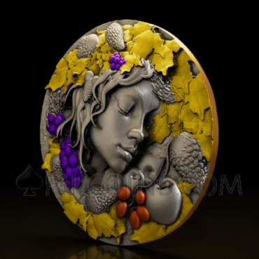 Sif - Norse Blessing 2oz 2000 Francs CFA Cameroon 2025