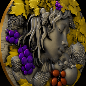 Sif - Norse Blessing 2oz 2000 Francs CFA Cameroon 2025