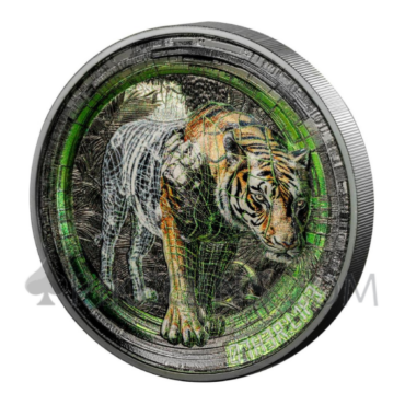 Tiger - Other Life 3oz 20$ Cook Islands 2025