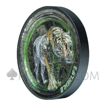 Tiger - Other Life 3oz 20$ Cook Islands 2025